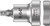 Wera 05003082001 - 8740 B Hf Hex-Plus Sw 9/64" X 35 Mm Zyklop Bit Socket With 3/8" Drive Holding Function