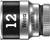 Wera 05003727001 - 8790 Hma Hf Zyklop Socket With 1/4" Drive With Holding Function , 12,0  Mm