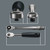 Wera 05004080001 - 8100 Sc 10 Zyklop Metal Ratchet Set. Imperial 1/2 25 Pcs Ratchet Set Push-Through Square Imperial
