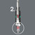 Wera 05066040001 - 864/1 Btz Sit 10 X 25 Mm Bit For Sit Socket Screws, Bitorsion