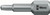 Wera 05066043001 - 864/1 Btz Sit 30 X 25 Mm Bit For Sit Socket Screws, Bitorsion