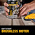 DEWALT DCW600B - 20V MAX XR Fixed Base Compact Router - Tool Only