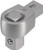 Wera 05078710001 - 7783 E 14X18Mm Durchsteckvierkant 3/4" Square Drive Insert
