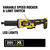 DEWALT DCG426B - 20V MAX XR Variable 3-Speed Die Grinder - Tool Only