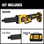 DEWALT DCG426B - 20V MAX XR Variable 3-Speed Die Grinder - Tool Only