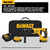 DEWALT DCH133M2 - 20V MAX XR D-Handle 3 Mode SDS Rotary Hammer (4.0Ah) W/ 2 Batteries And Bag