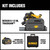 DEWALT DCS520T1 - 60V MAX Flexvolt Track Saw Kit W/ 1 Battery (6Ah), Charger, Tstak Kitbox