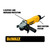 DEWALT DWE43144N - 6" Barrel Grip No Lock-On Paddle Switch Grinder (13Amp, 9,000Rpm, E-Clutch)