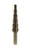 MK Morse ESD02 - Step Drill Bit, HSS 3/16"-1/2" (5 Steps by 1/16")