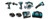 Makita DLX4091T - 18V (5.0 Ah) LXT 4 Tool Combo Kit
