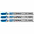 Bosch T121AF3 - Jig Saw Blade, T-Shank, 3 pc. 3-5/8 In. 21 TPI Speed for Metal