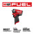 Milwaukee 2552-20 - M12 FUEL Stubby 1/4 in. Impact Wrench