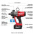 Milwaukee 2867-22 - M18 FUEL 1" High Torque Impact Wrench w/ ONE-KEY Kit