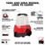 Milwaukee 2144-20 - M18 RADIUS Compact Site Light with Flood Mode