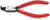 Knipex 4421J01SBA - 5 1/8'' Circlip "Snap-Ring" Pliers-Internal 90° Angled-Forged Tip-Size 0