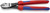 Knipex 7402250SBA - 10'' High Leverage Diagonal Cutters-Comfort Grip