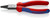 Knipex 2202140 - 5 1/2'' Round Nose Pliers-Comfort Grip