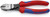 Knipex 7412180 - 7 1/4'' High Leverage Diagonal Cutters w/opening spring - Comfort Grip