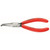 Knipex 3231135 - 5 1/4'' Long Nose Relay Adjusting Pliers-Angled-Flat Tips