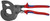Knipex 9532340SRUS - 13 25/64'' ACSR Cable Cutter with Ratchet Action