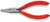 Knipex 3711125 - 5'' Electronics Gripping Pliers-Flat Wide Tips