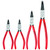 Knipex 9K001901US - 4 Pc Internal Circlip "Snap-Ring" Set 45 Degree