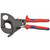 Knipex 9531280SBA - 11'' Cable Cutters-Ratcheting Type-Comfort Grip