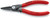 Knipex 4831J0 - 5 1/2'' Precision Circlip Pliers with Limiter-Internal Straight-With Adjustable Opening