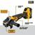DEWALT DCG418X1 - 60V MAX Flexvolt 4-1/2" - 6" Small Angle Grinder Kit W/ 1 Battery (9Ah), Charger And Bag