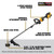 DEWALT DCST972B - Dewalt 60V String Trimmer (Tool Only)