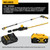 DEWALT DCKO86M1 - 20V MAX Cordless Pole Saw And Pole Hedge Trimmer Combo Kit