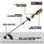 DEWALT DCKO266X1 - 60V MAX 17" Brushless Cordless Attachment Capable String Trimmer And Blower Combo Kit