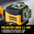 DEWALT DCLE34030GB - 20V MAX* 3 X 360 Green Line Laser (Tool Only)