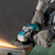 Makita GA041GZ - 40V max XGT Brushless Cordless 5" Variable Speed X-Lock Angle Grinder w/ Slide Switch, AFT, AWS & XPT (Tool Only)