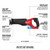 Milwaukee 2822-20 - M18 FUEL SAWZALL® Recip Saw w/ ONE-KEY