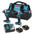 Makita DLX2412TX1 - 18V LXT Brushless Cordless 2 Tool Combo Kit (5.0 Ah x2)