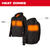 Milwaukee 306HV-20XL - Men's X-Large M12 Cordless Heated Hoodie High Visibility - Hoodie Only
