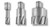 Fein 63127592110 - Slugger Carbide-Tipped Cutter 2-1/2 X 1 In. Hmu 1-1/4" Shank