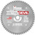 MK Morse CSM7255620FNFC - 7-1/4" x 56 Tooth Non-Ferrous Metal Cutting Blade - 20mm Arbor