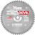 MK Morse CSM7255658FNFC - 7-1/4" x 56 Tooth Non-Ferrous Metal Cutting Blade - 5/8" Arbor