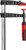 Bessey TG4.012+2K - Clamp, woodworking, F-style, 2K handle, replaceable pads, 4 In. x 12 In., 880 lb