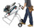 Bosch T4B - Gravity-Rise Miter Saw Stand with Wheels