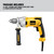 DEWALT DWD210G - 1/2" (13Mm) Vsr Pistol Grip Drill