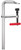 Bessey 1800-S8 - Clamp, welding, F-style with grip, heavy duty Morpad, 8 In. x 4.75 In., 1980 lb