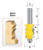 Kempston 351041 - Specialty Molding Bit, 1/8" Radius