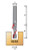 Kempston 90003 - Up Spiral Router Bit, SC, 1/8" x 1/2"