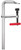 Bessey 2400S-8 - Clamp, welding, F-style with grip, heavy duty Morpad, 8 In. x 5.5 In., 2800 lb