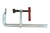Bessey 2400S-24 - Clamp, welding, F-style with grip, heavy duty Morpad, 24 In. x 5.5 In., 2800 lb