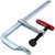 Bessey 2400S-60 - Clamp, welding, F-style with grip, heavy duty Morpad, 60 In. x