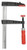 Bessey TG7.024 - Clamp, woodworking, F-style, replaceable pads, 7 In. x 24 In., 